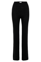 Ridley Straight Leg Knit Pant - Black